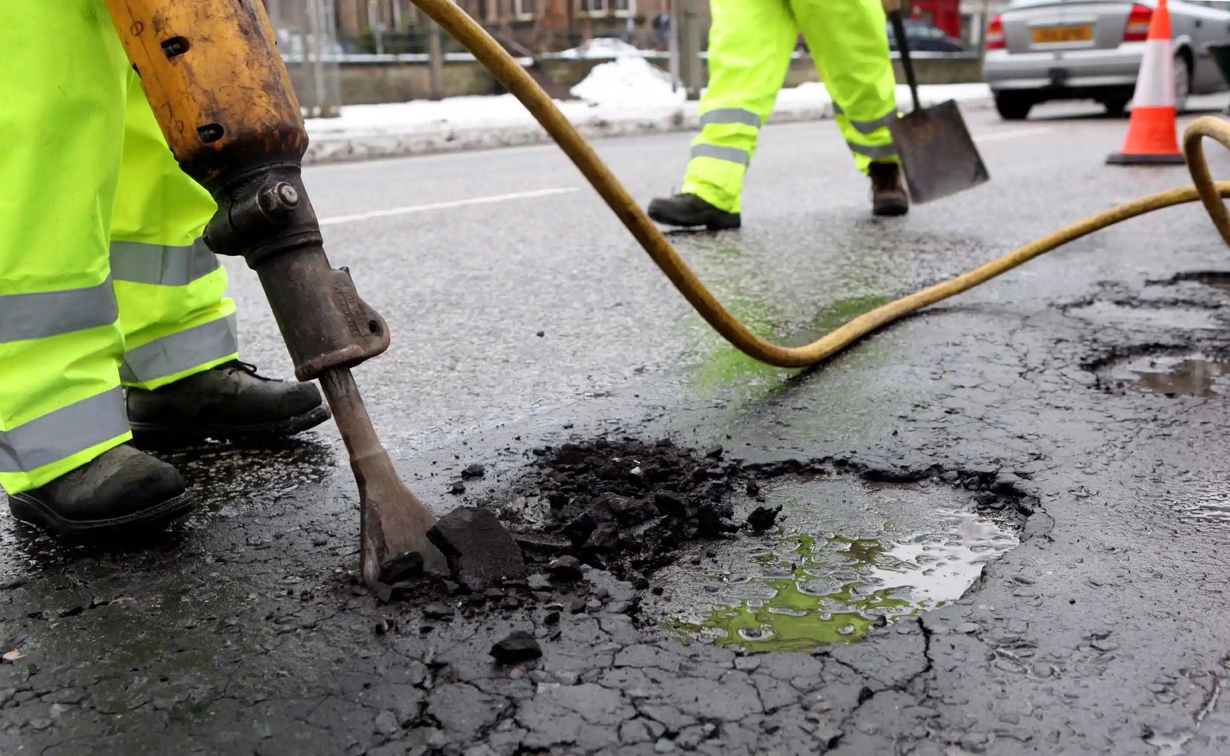 Pothole Digging