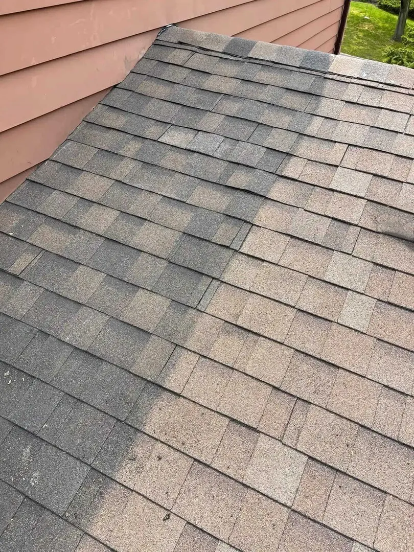 Roof repair job